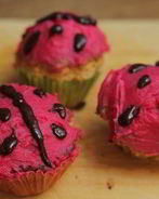 Капкейки Божьи коровки