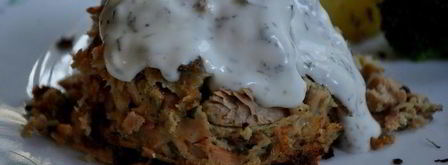 кекс из семги-salmon cakes. Шаг 5