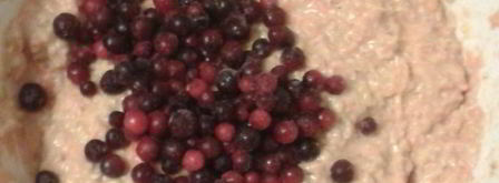 кекс морковно-апельсиновый с брусникой. Шаг 6