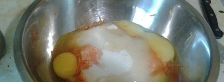 кекс морковный. Шаг 2