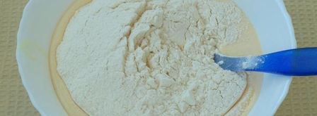 кекс на сметане с цукатами. Шаг 2