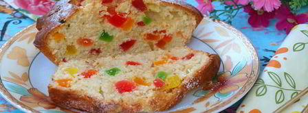 кекс на сметане с цукатами. Шаг 5