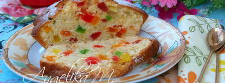 кекс на сметане с цукатами. Шаг 6