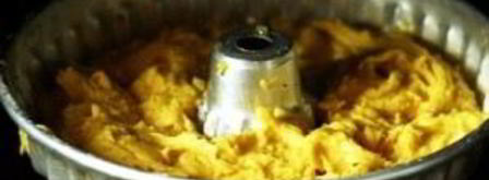 кекс с бразильским орехом, вареньем и шоколадом. Шаг 15