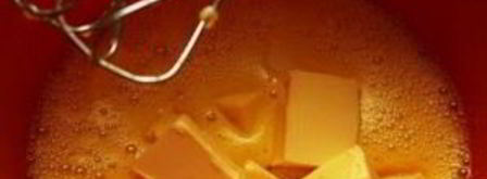 кекс с бразильским орехом, вареньем и шоколадом. Шаг 3