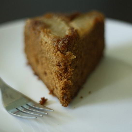 Рецепт кекса с грушей