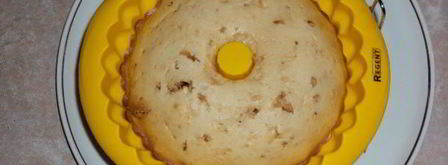 кекс с халвой и апельсиновой глазурью. Шаг 3