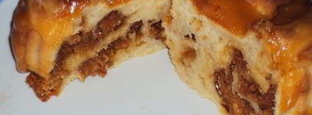 кекс с халвой и апельсиновой глазурью. Шаг 5