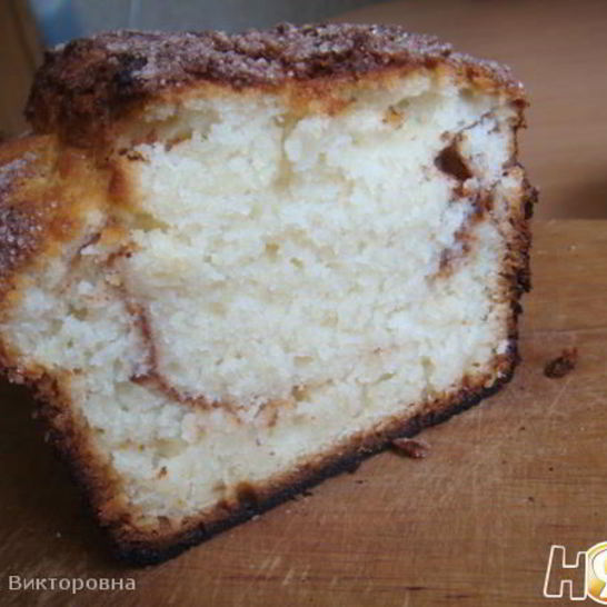 Рецепт кекса с корицей