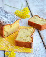 Кекс с первоцветами