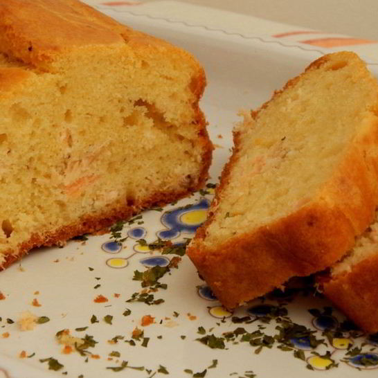 Рецепт кекса с рыбой