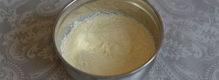 кекс с шоколадно-ореховой пастой. Шаг 3