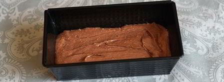 кекс с шоколадно-ореховой пастой. Шаг 8