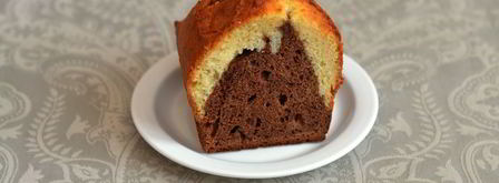 кекс с шоколадно-ореховой пастой. Шаг 10