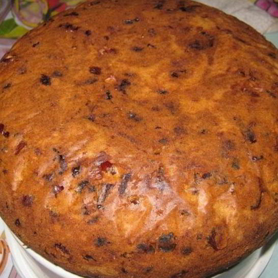 Рецепт кекса с сухофруктами в мультиварке