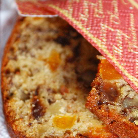 Рецепт кекса с сухофруктами