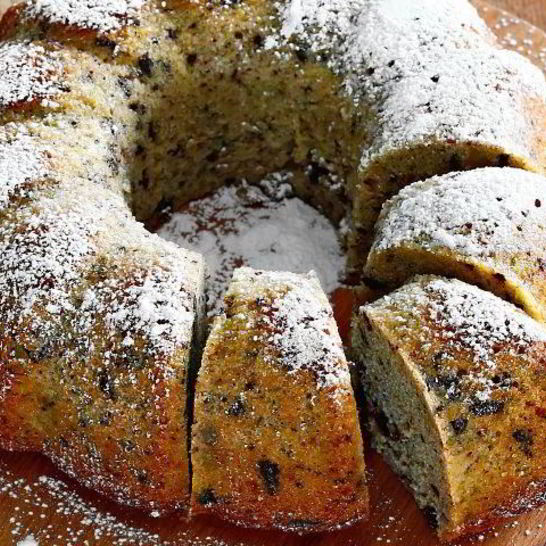 Рецепт кекса с цукини и шоколадом