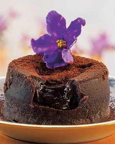 Кекс с жидкой сердцевиной