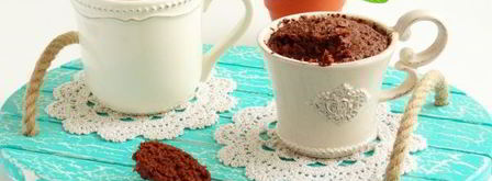 кекс в микроволновке без яиц. Шаг 11