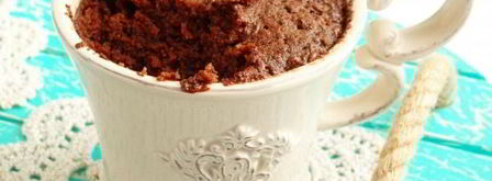 кекс в микроволновке без яиц. Шаг 12