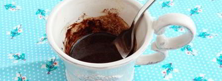 кекс в микроволновке без яиц. Шаг 4