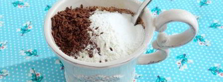 кекс в микроволновке без яиц. Шаг 6