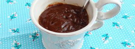 кекс в микроволновке без яиц. Шаг 7