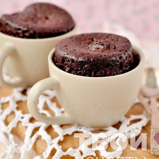 Рецепт кекса за 5 минут