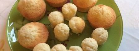 кексики нежные с творожным кремом. Шаг 3