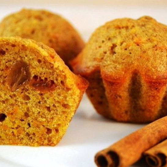 Рецепт кексов из моркови