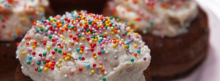 кексы шоколадный плен да банановый крем. Шаг 4