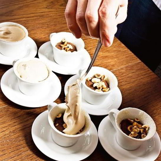 Рецепт холодно-горячего шоколадного кекс-пудинг