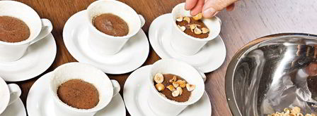 холодно-горячий шоколадный кекс-пудинг. Шаг 4