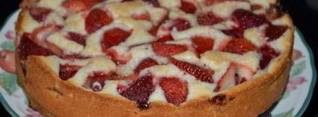 клубничный летний кекс. Шаг 5