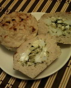Куриные кексики суфле с начинкой