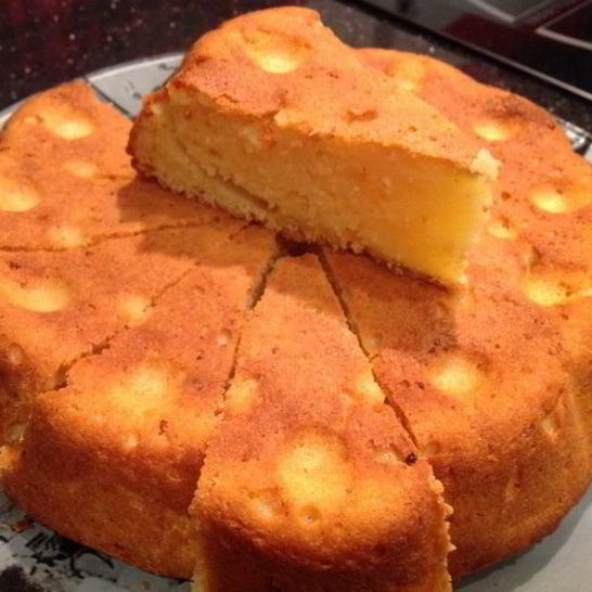 Рецепт мандариново-творожный кекс