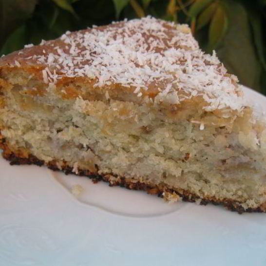 Рецепт миндально-кокосового кекс с фейхоа