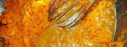 мягкие пряные кексы с тыквой и грецким орехом. Шаг 6