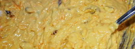 мягкие пряные кексы с тыквой и грецким орехом. Шаг 7