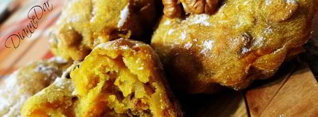 мягкие пряные кексы с тыквой и грецким орехом. Шаг 9