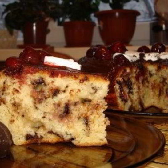 Рецепт мягкого кекса с зефиром в мультиварке