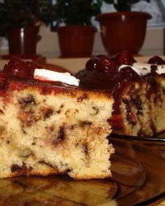 Мягкий кекс с зефиром в мультиварке