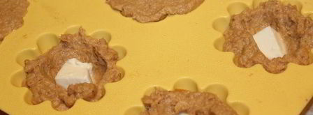 мясные закусочные кексы с сыром моцарелла. Шаг 4