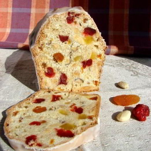 Ореховый кекс с грецкими орехами и сухофруктами