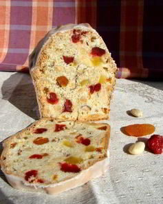 Ореховый кекс с грецкими орехами и сухофруктами