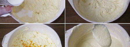 пасхальные апельсиновые капкейки с ромовым кремом. Шаг 2