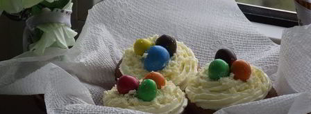 пасхальные апельсиновые капкейки с ромовым кремом. Шаг 5