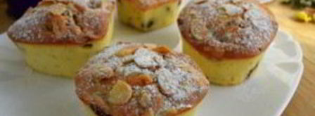 пасхальные кексы с клюквой. Шаг 6