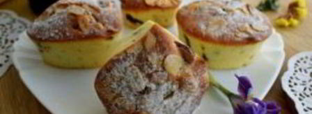 пасхальные кексы с клюквой. Шаг 7