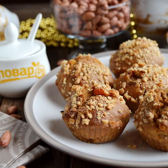 Рецепт постных кофейных кексов